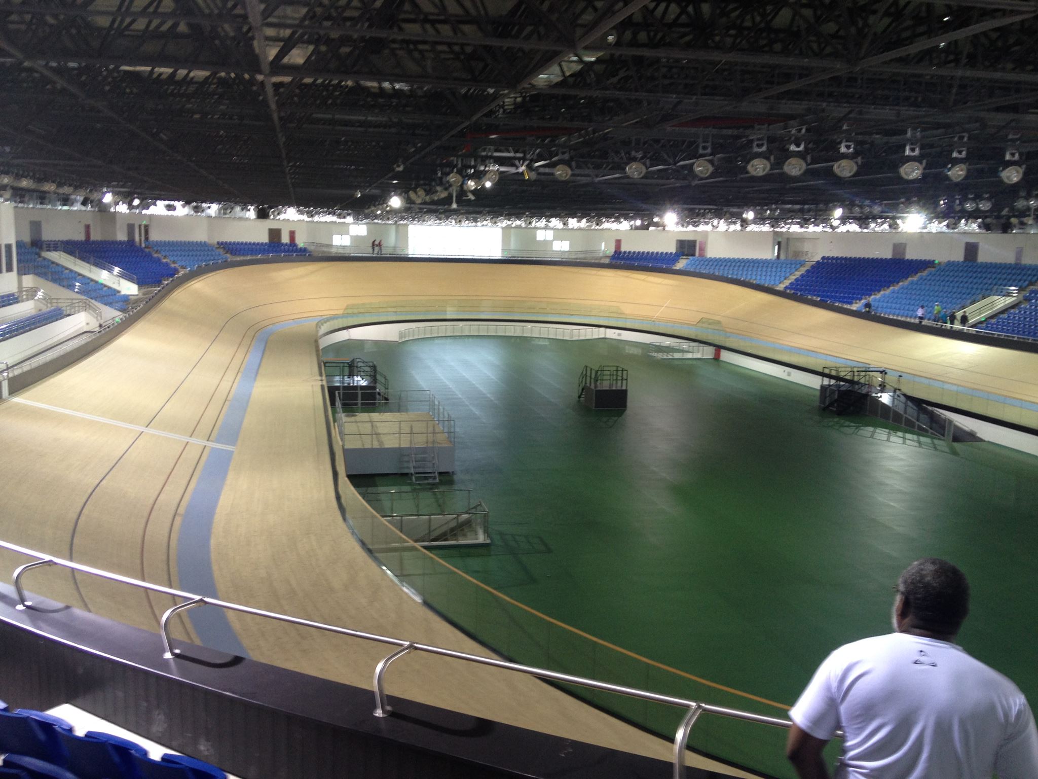 T&T's indoor 250m Velodrome