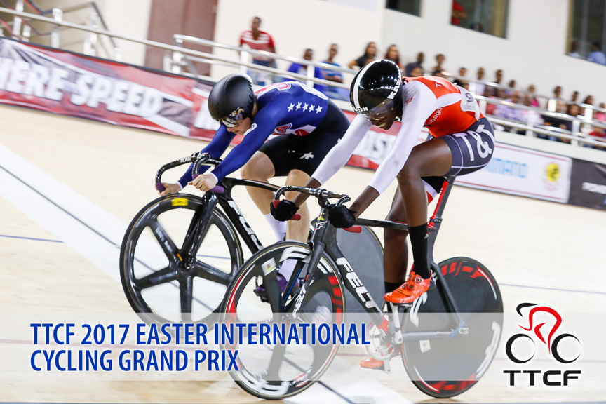 Teniel Campbell during Easter Grand Prix in April